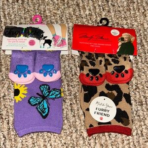Bundle: Matching Marilyn Monroe & Chatties Doggie & Me Grip Socks
